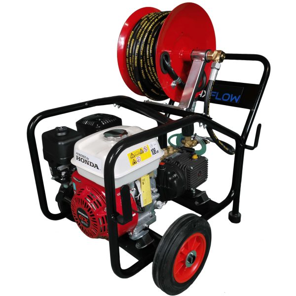 HONDA GX200 6.5HP 2200PSI 14LPM FULL FRAME WITH 20M REEL