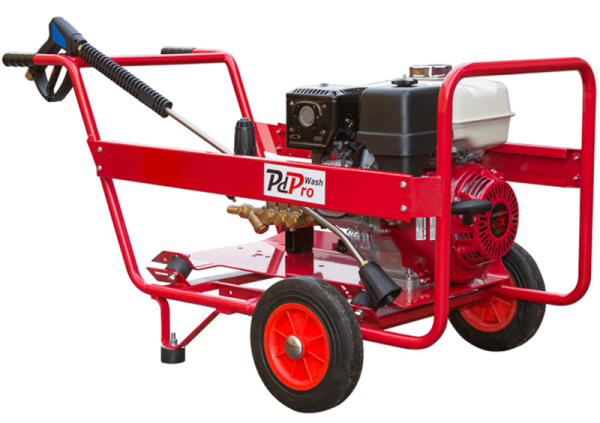 HONDA GX390 PETROL POWERWASHER WITH 40M HOSE REEL