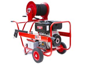 YANMAR 10HP DIESEL BELT DRIVE POWERWASHER WITH 40M REEL
