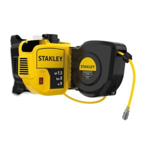 STANLEY WALLTECH COMPRESSOR 8BAR 9M REEL