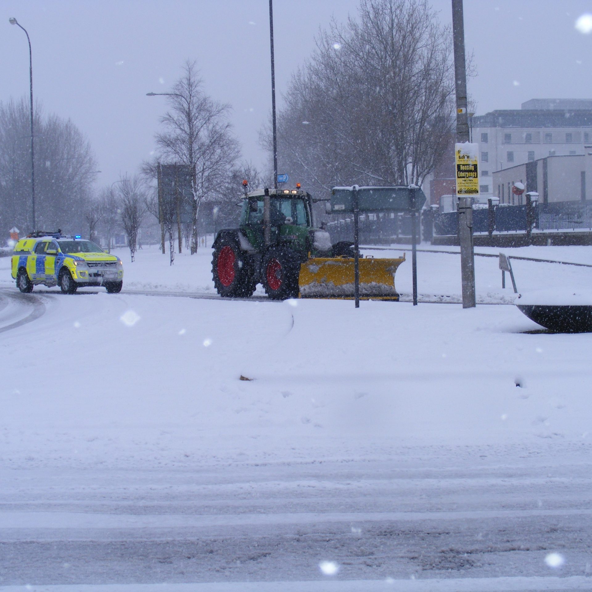O Donovan Agri Group Snow Ploughing Ahead Of The Emergency Services